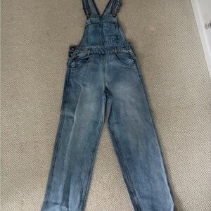 Blue Denim Overalls